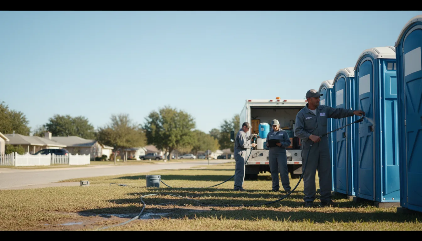Long-Term Portable Toilet Rental in Oxford, FL near me